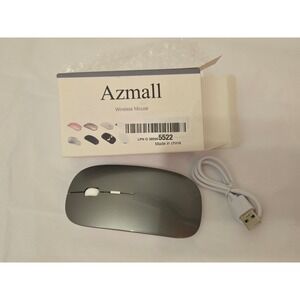 Azmall Bluetooth 4.0 Wireless Optical‎ Rechargeable Silent Mouse Slim Portable